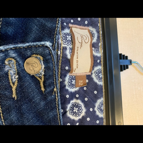 Paige straight leg jeans in EUC - Picture 3 of 4